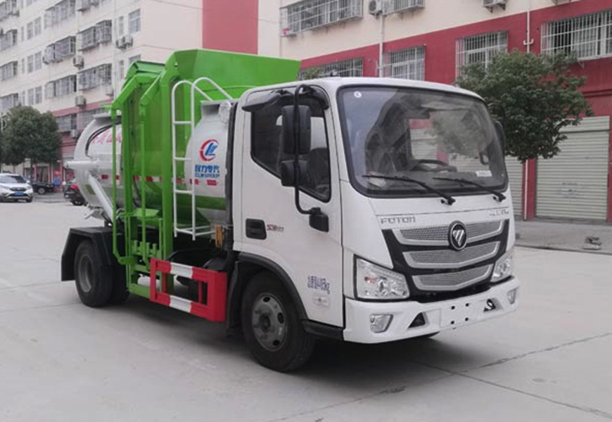 福田歐馬可餐廚垃圾車(圓罐)圖片